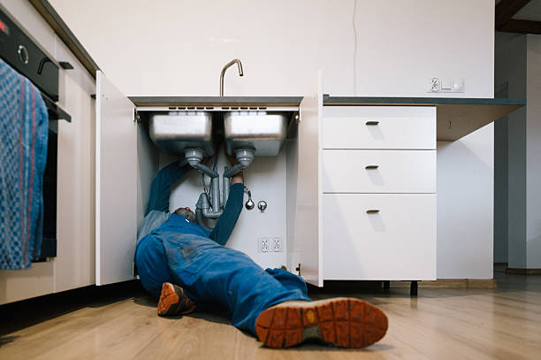 Professional Drain Cleaning technician working in Piketon, OH